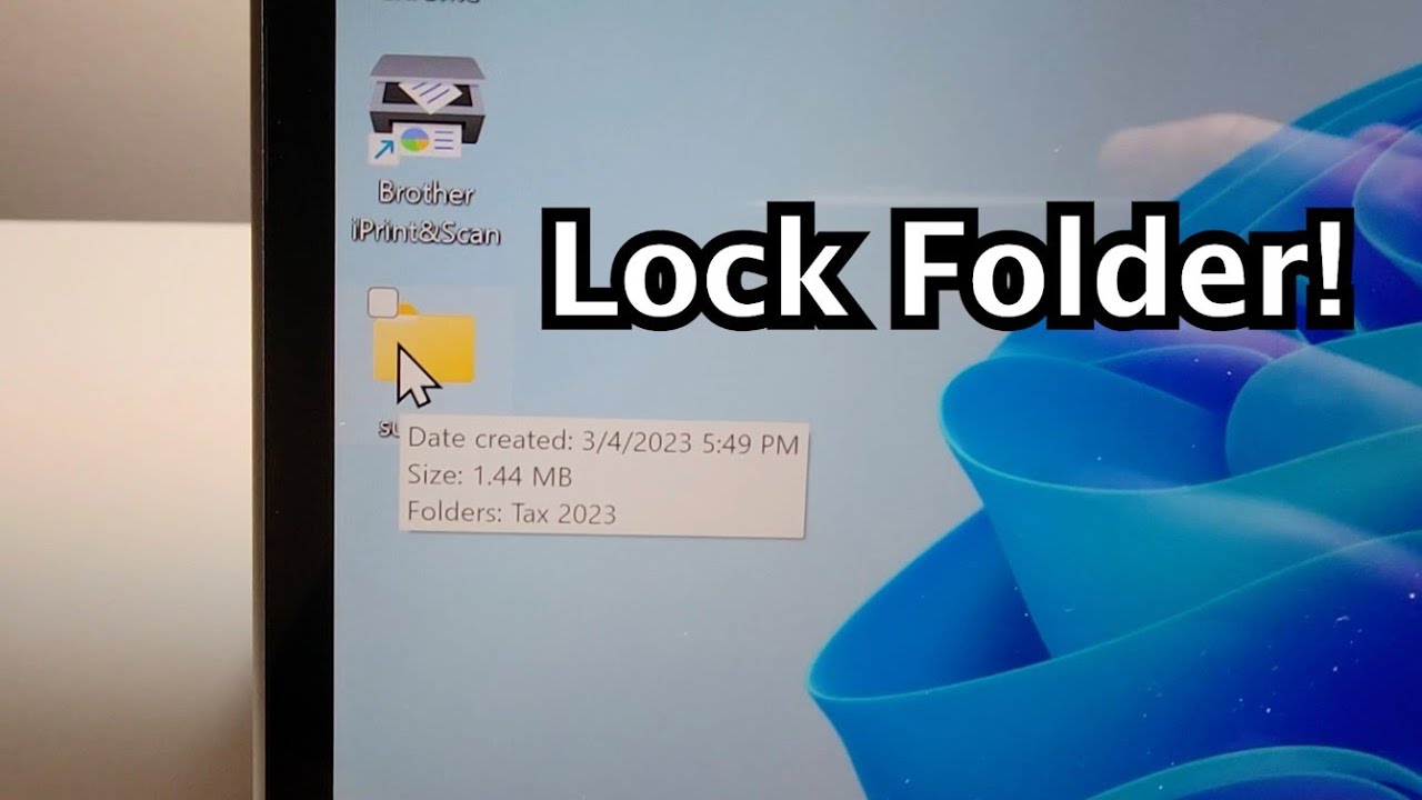 Lock Folders with Password on Windows 11 Pro 🔒