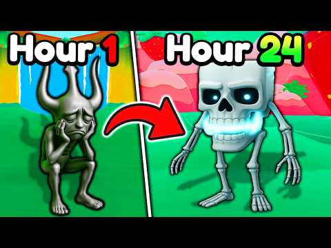 I Spent 24 HOURS in Brainrot Evolution!