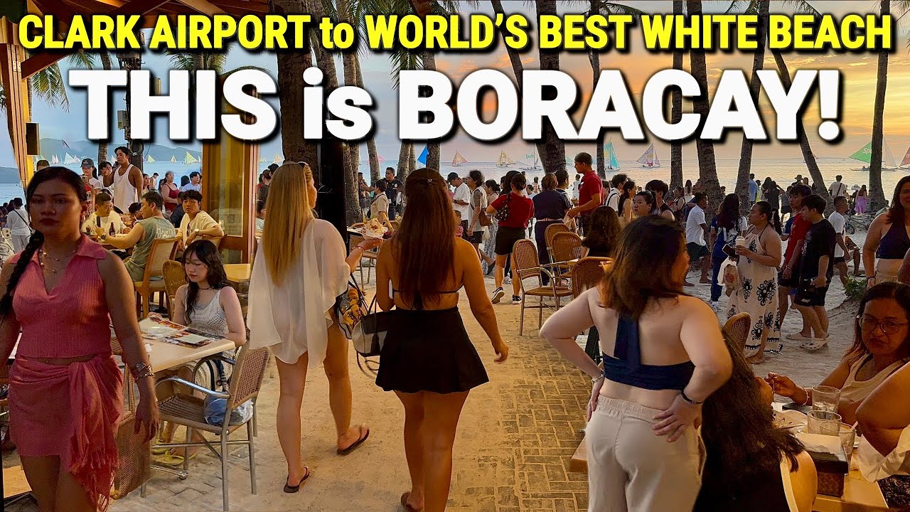 THIS is BORACAY ISLAND, PHILIPPINES 🇵🇭 Clark Airport - Caticlan - Boracay Full Travel Guide 2026
