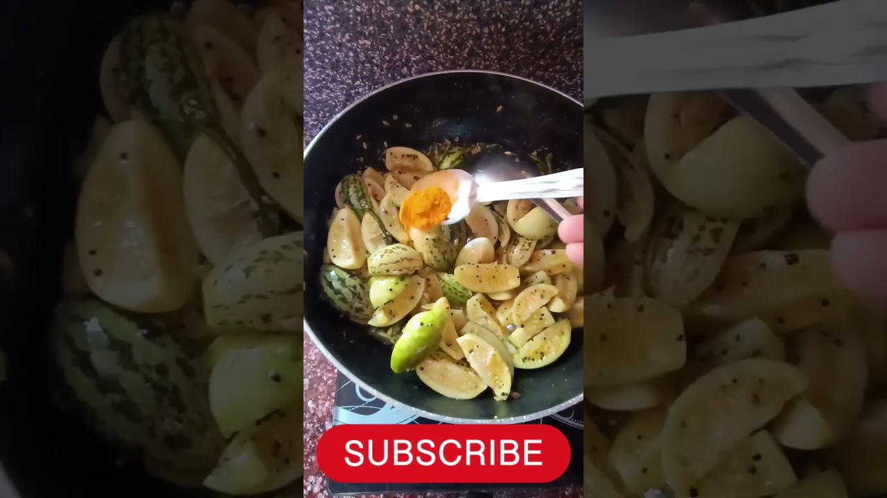 राजस्थान की खास काचरा सब्जी 🍽️