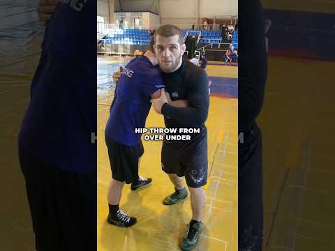 Learn Hip Throw from Over-Under with Dopa Band 🤼‍♂️ #WrestlingTraining #HipThrow #Dopamineo