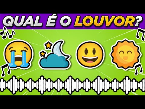 Adivinhe a Música Gospel Pelos Emojis | Desafio musical do Louvor | Quiz Bíblico