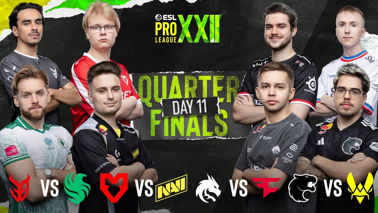 ESL Pro League S22 Day 11 Full Show 🎮