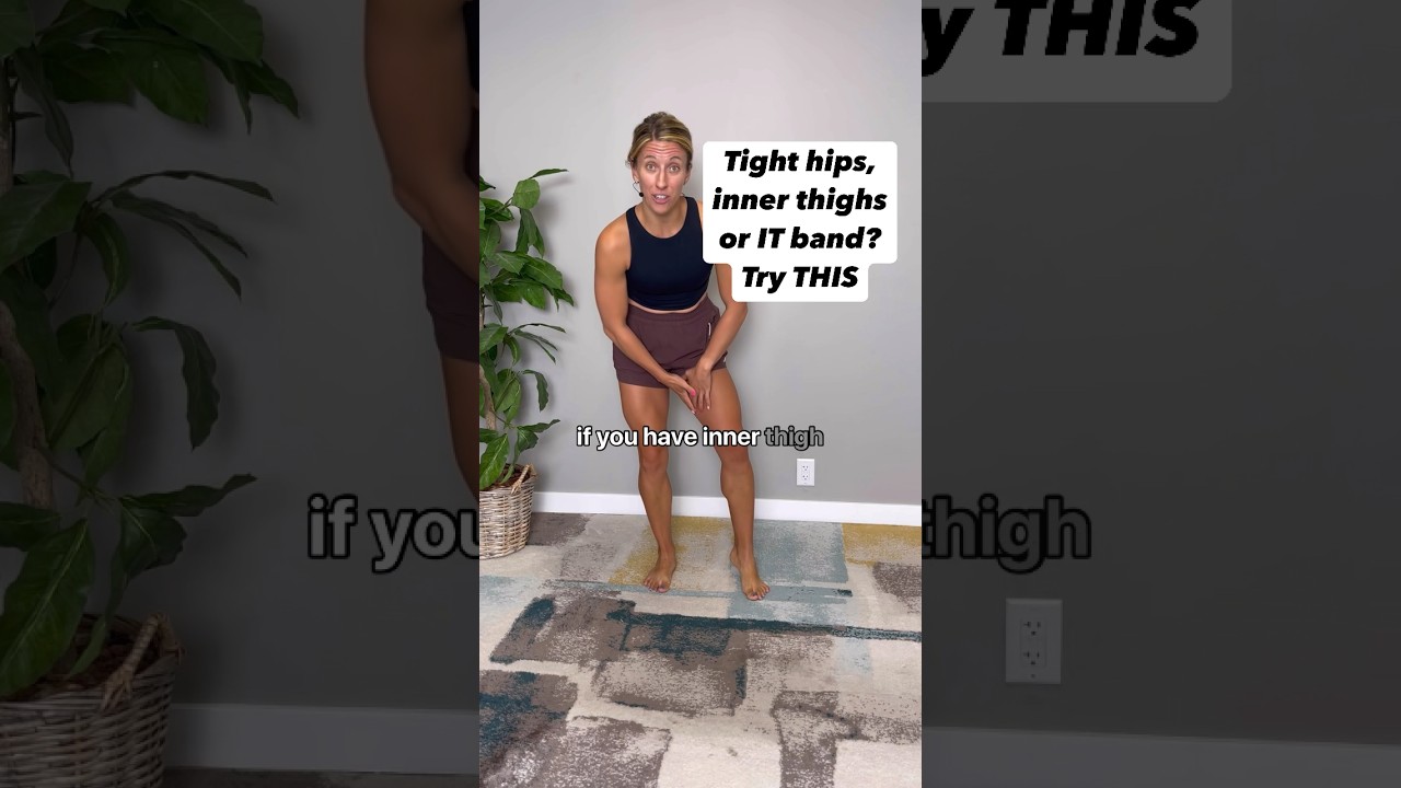 Start reducing tight hips, inner thigh pain and IT band pain with one exercise