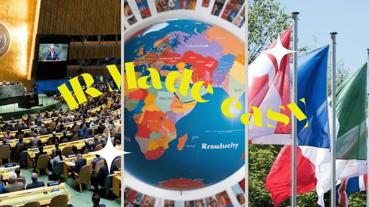 IR Made Easy: Realism, Liberalism & Constructivism 🌍