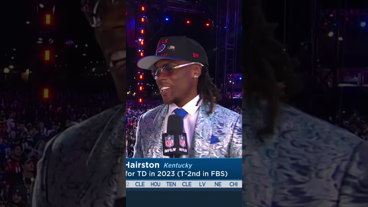 First Look: Max Hairston Drafted by the Buffalo Bills! #buffalobills #billsmafia #nfl