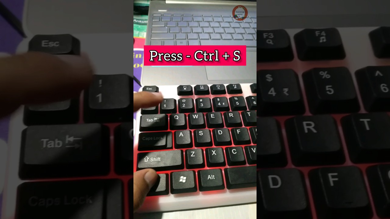 How to save a File or folder in Pc | #shorts #savefile #computertipsandtricks