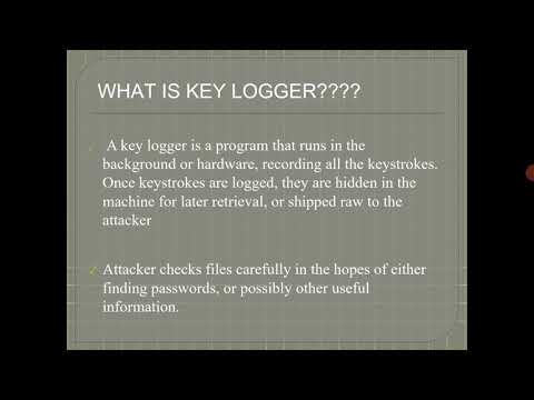 CS- Cyber Security-BE CSE-IT- KeyLogger