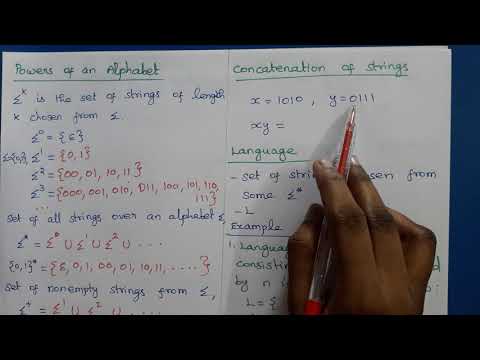 Theory of Computation: Basic Definitions in Automata Theory