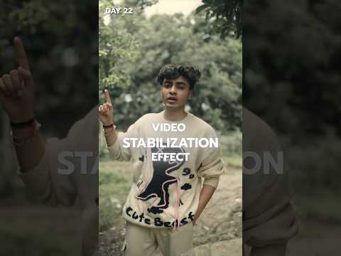 Stabilize it! Use these steps and have the video Stabilization effect #aftereffect #stabilizervideo