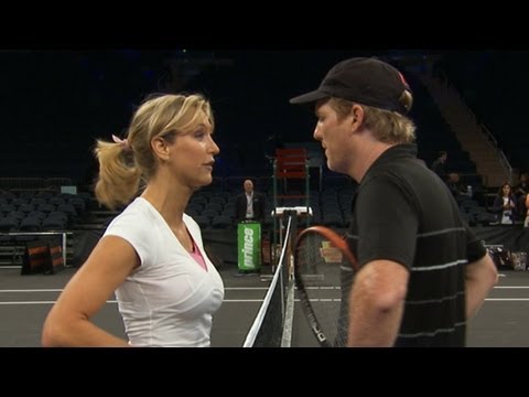 Jim Courier, Agassi & Lara Spencer PUNK'D on GMA 🎤