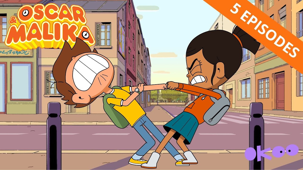 Compilation de 5 épisodes complets : Dessins animés Oscar et Malika