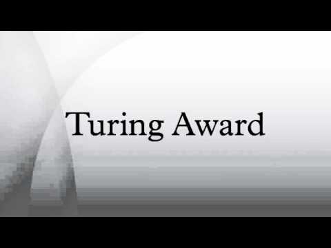 Turing Award: ACM's Top Computing Honor π