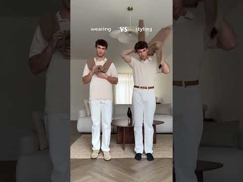 WEARING or STYLING? Old money style - save & subscribe for #fashion ✨