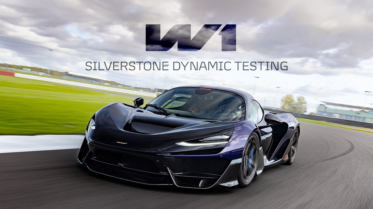 McLaren W1 Shines at Silverstone: Dynamic Testing Unveiled 🏁