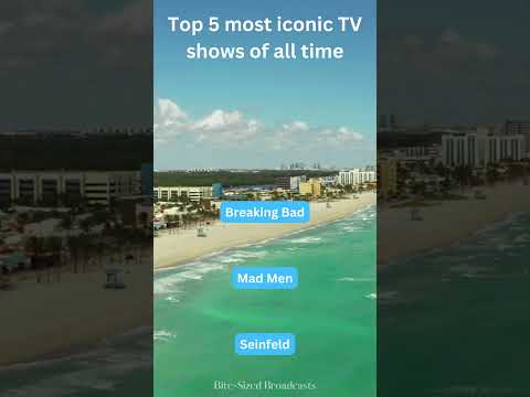 Top 5 most iconic TV shows of all time