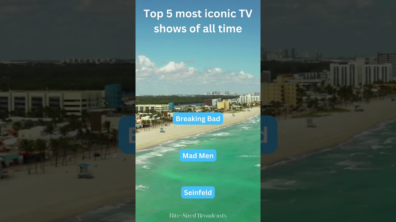 Top 5 Most Iconic TV Shows of All Time ๐บ