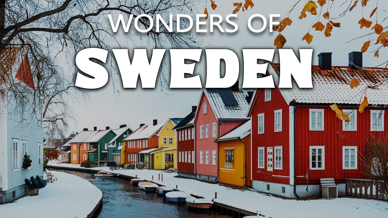Sweden's Wonders: Top Must-See Places in 4K 🇸🇪