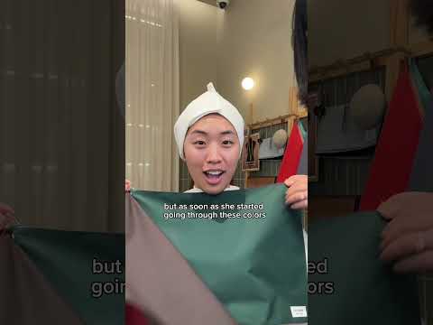 Crazy personal color analysis results in Korea?!!!😱🤭 #korea #personalcoloranalysis #kbeauty #viral