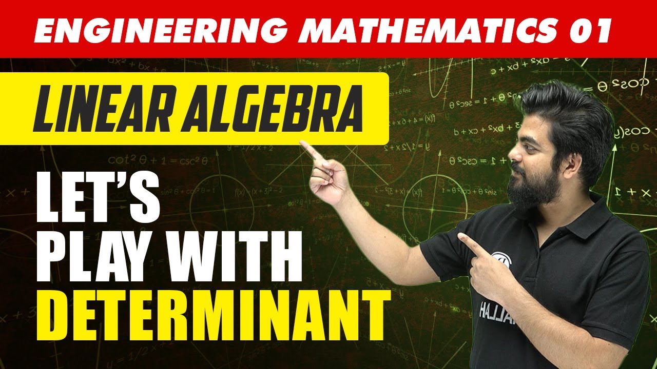 Master Linear Algebra: Determinants Made Easy for GATE & PSU Success 🔢