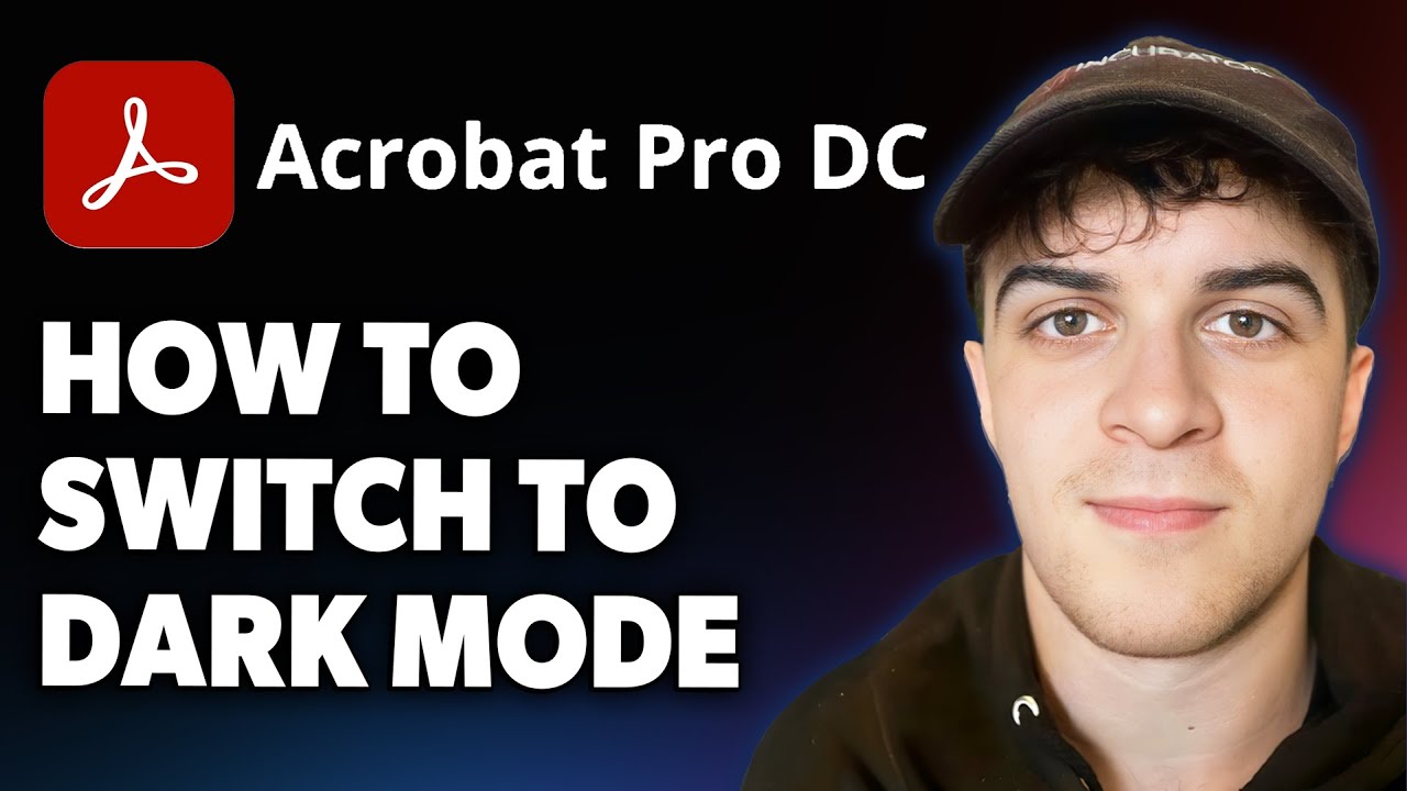 Switch to Dark Mode in Adobe Acrobat & Reader (2025 Guide)