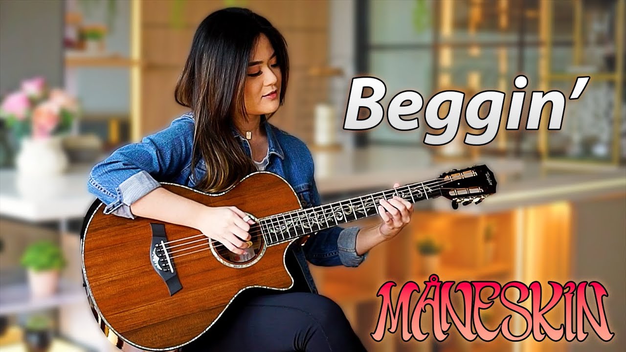 Beggin' Cover by Måneskin - Fingerstyle Guitar 🎸
