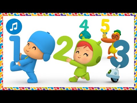 🔢 Canção de números [Aprenda os números] Desenhos animados para Crianças - MÚSICA INFANTIL do POCOYO