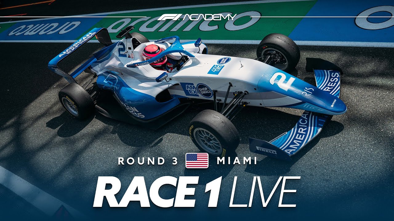 LIVE: Race 1 | Miami 2025 F1 Academy 🏎️