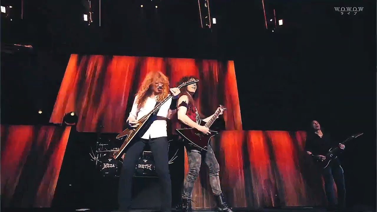 Megadeth Performs 'They Only Come Out at Night' in Tokyo 🎸