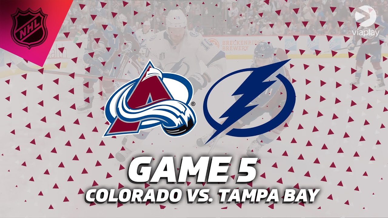 Colorado Avalanche vs. Tampa Bay Lightning, Finaali 2022 🏒