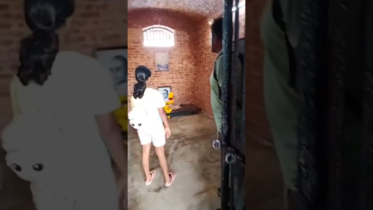 Exploring Veer Savarkar's Cell at Kaala Pani Jail in Andaman 🏝️