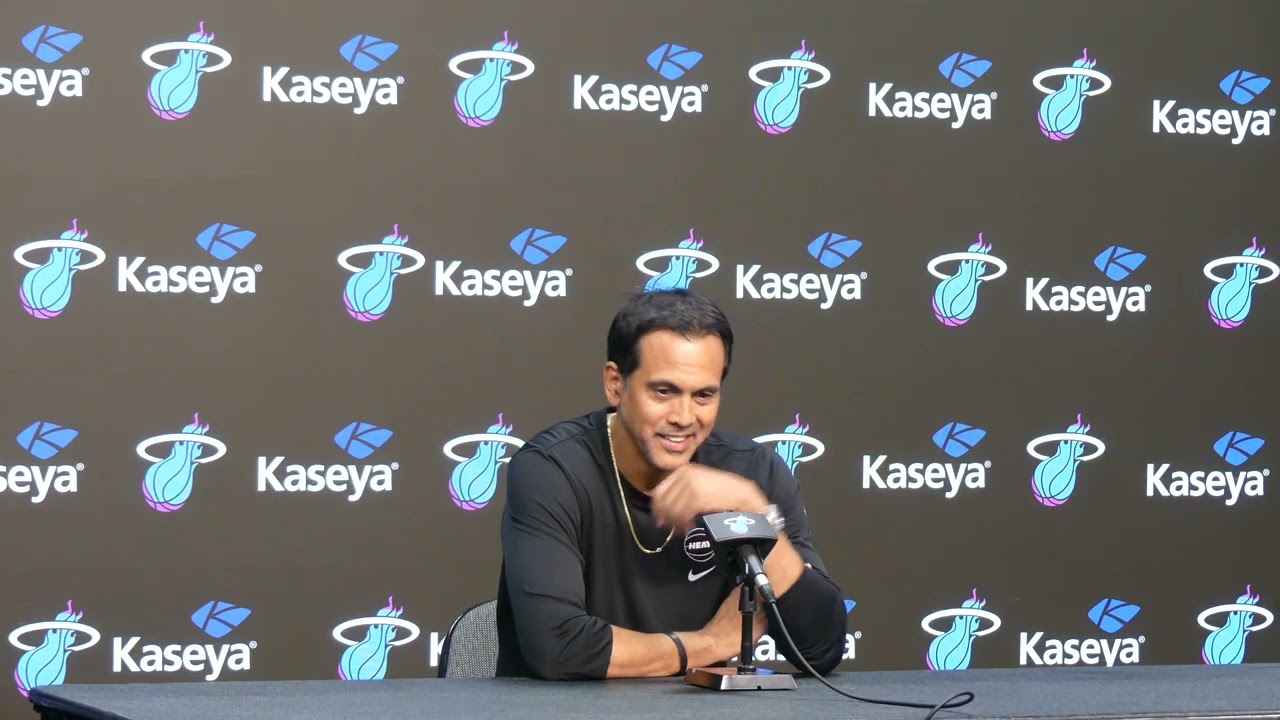 Erik Spoelstra Talks Miami Heat Try To Avoid Play-in, Return of Herro and Powell, 3Q Issues Fixed?
