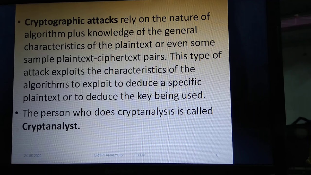 Cryptanalysis in Hindi: Master Network Security with Dr. I.B. Lal 🔐