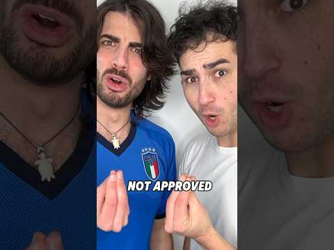 If you are Italian DONโT WATCH