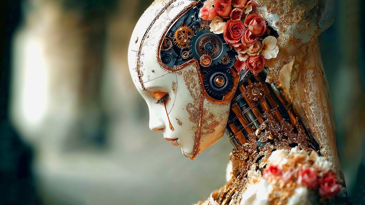 Steampunk Ballerina Awakens in Forgotten Theater 🤖