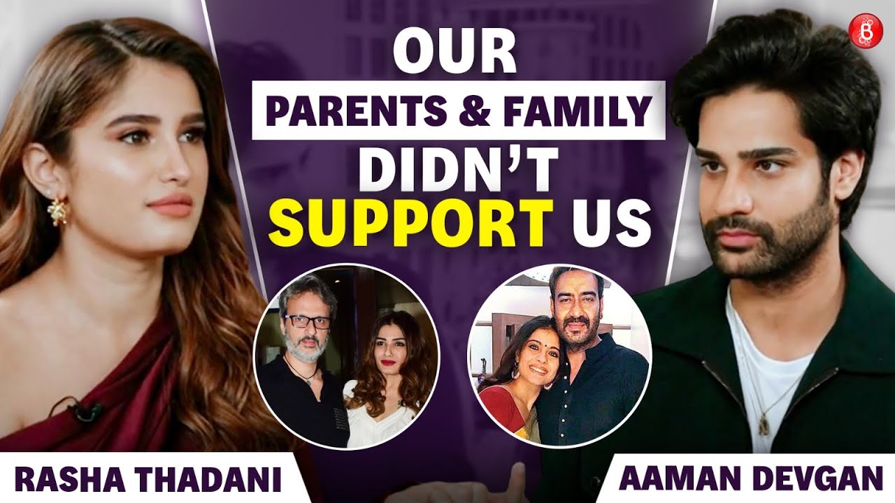 Rasha Thadani & Aaman Devgan on Debut & Expectations 🎬