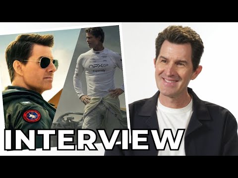 F1 THE MOVIE Director Joseph Kosinski Compares Insurance Policies On BRAD PITT and TOM CRUISE!