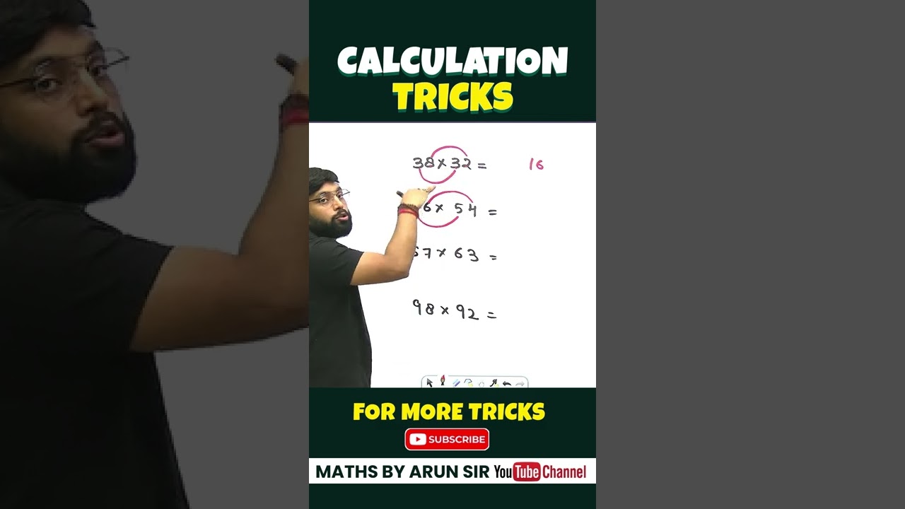 Master Math Fast: Top Tricks & Techniques by Maths Arun Sir 📚