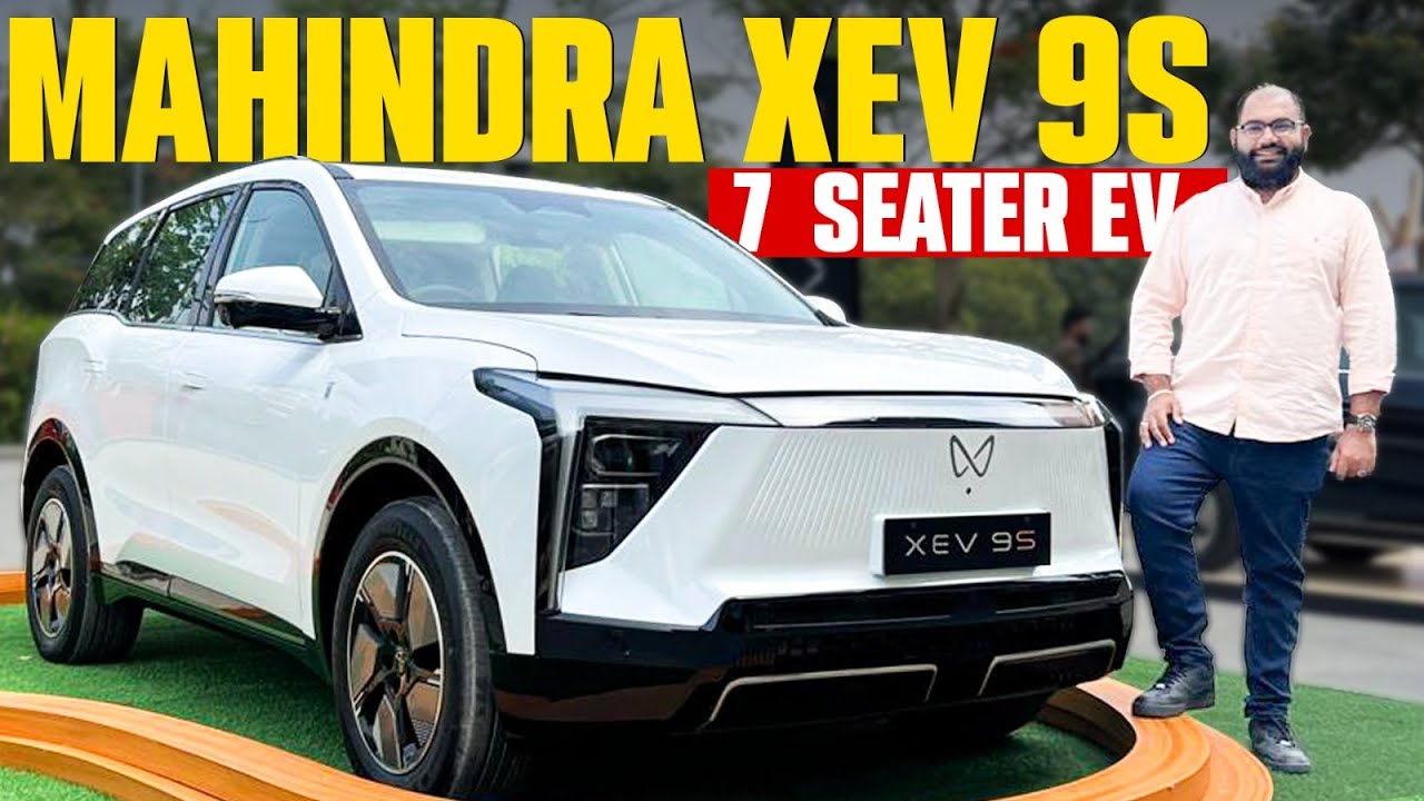 Mahindra XEV 9S Walkaround - ₹19.95 Lakh Onwards | 7-Seater EV | @MotorBeam