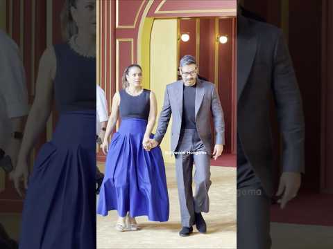 💙 BEAUTIFUL Couple #ajaydevgn and #kajol attend screening of The Ba**ds of Bollywood #aryankhan