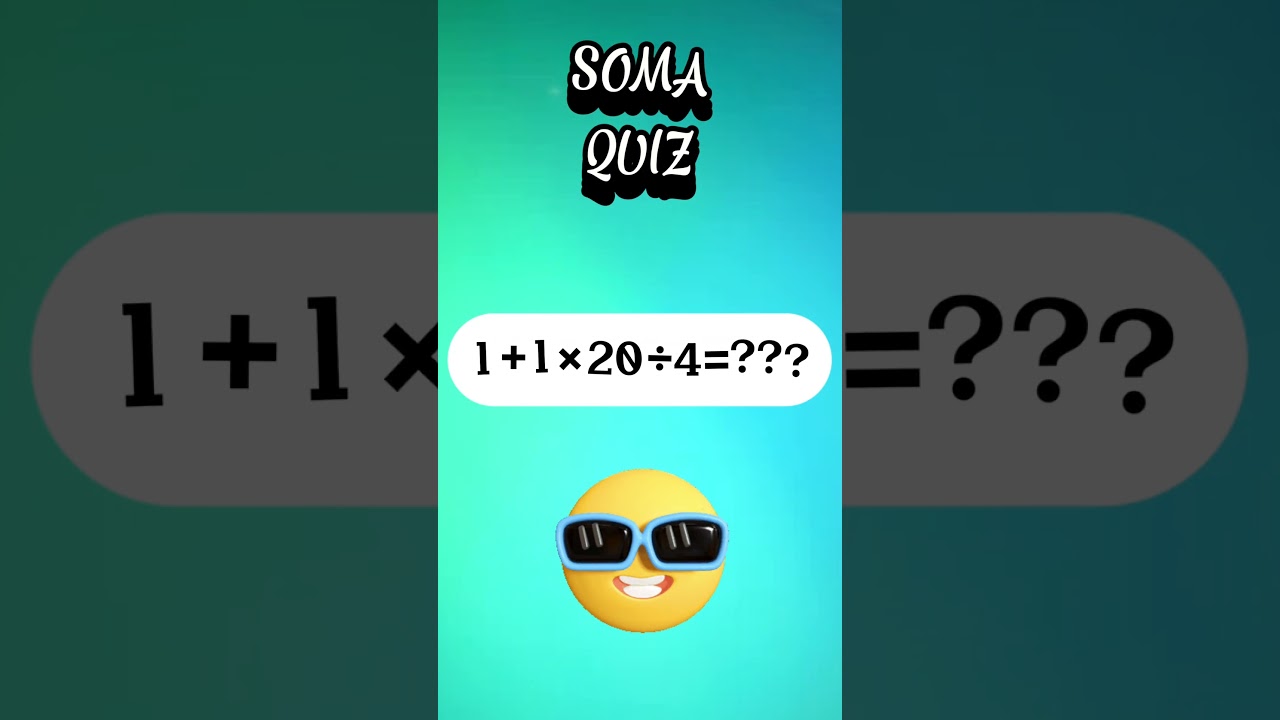 Desafio Matemático! 😃 #quiz #matematica #soma Deixe sua Resposta nos Comentários! 💬