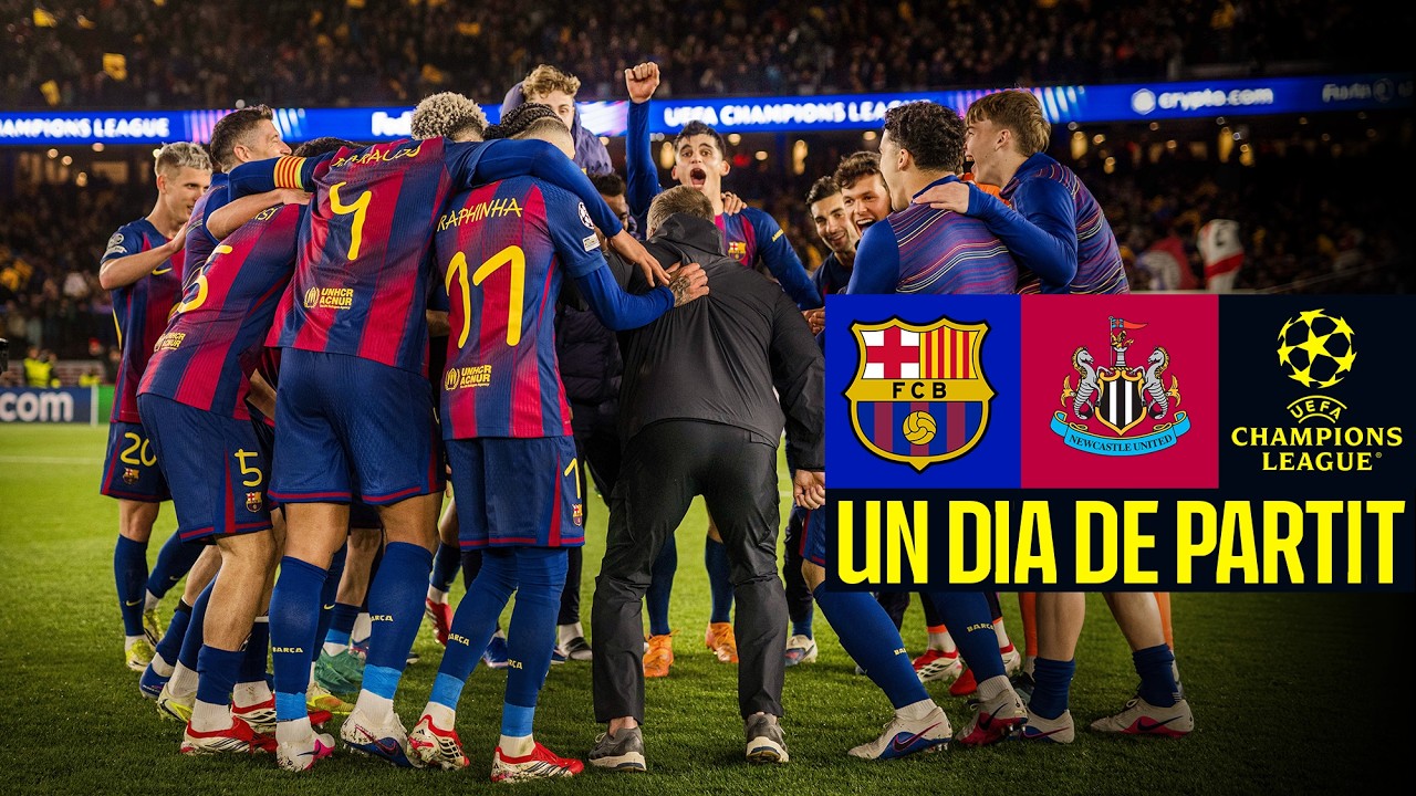FC BARCELONA 7 vs 2 NEWCASTLE UNITED | TOTAL DOMINATION AT SPOTIFY CAMP NOU 🔥😱 | Un Dia De Partit 🔵🔴