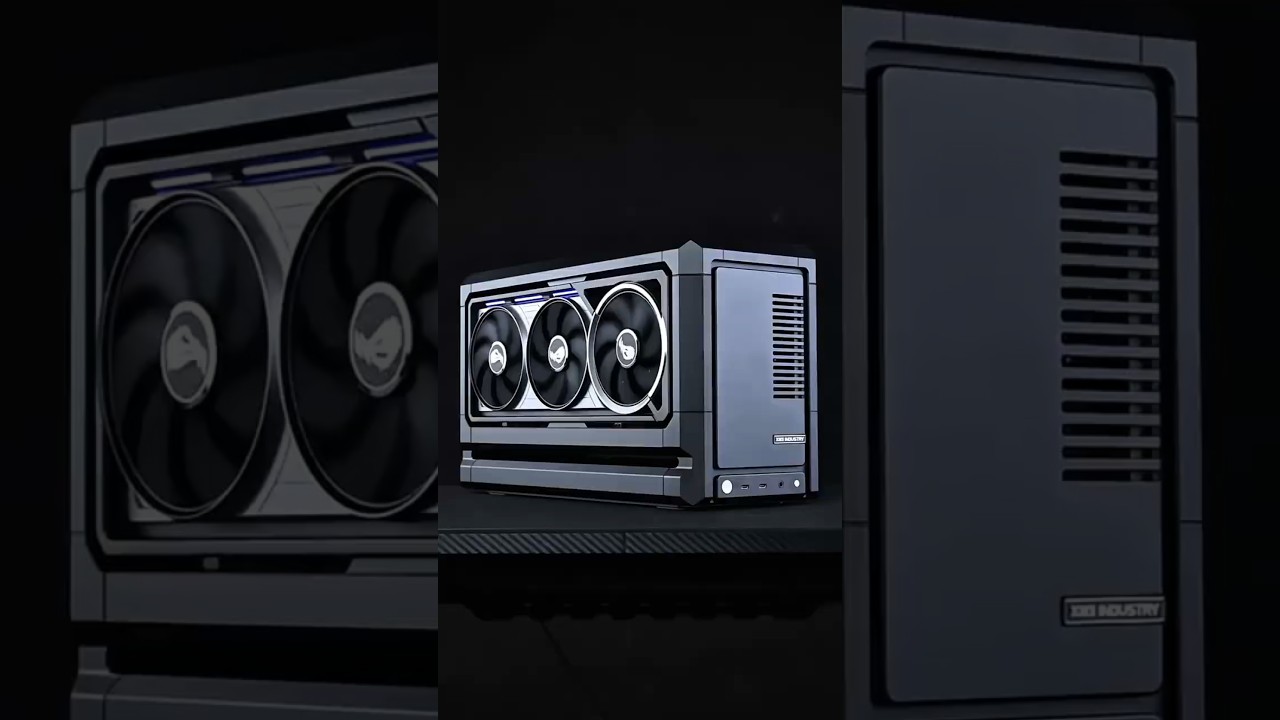 Mini Xiki Industry RTX 5080 Gaming PC with Ryzen 7 9800X3D