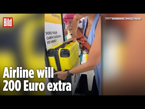 Vueling: Frau gewinnt Handgepäck-Streit mit Billig-Flieger