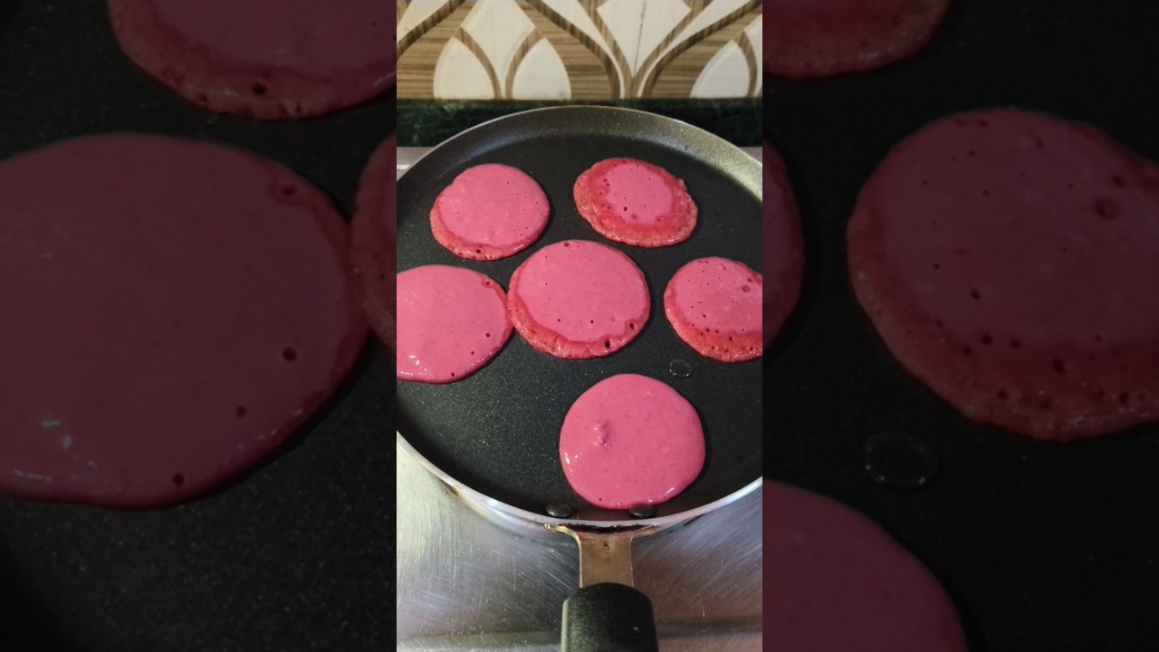 Mini Beetroot Pancakes for Kids 🍽️
