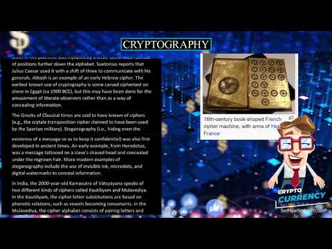 Cryptography 💲 CRYPTOCURRENCY 💲