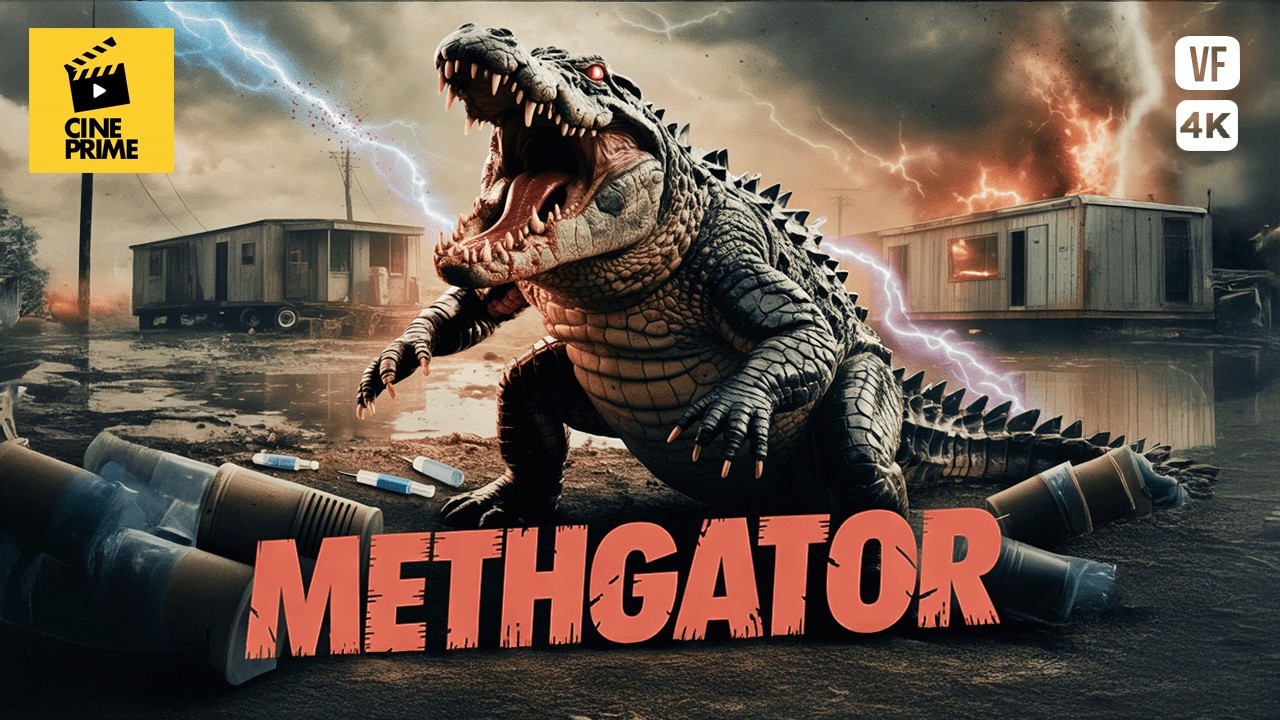METHGATOR 🎥 Film d'Horreur à ne pas manquer – L'Alligator et la Drogue en Floride