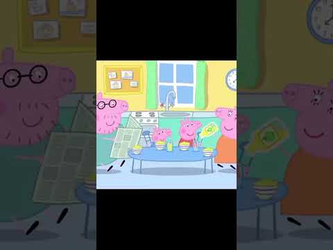 Trying to be quiet! 😂 Funny Peppa Pig AI voiceover