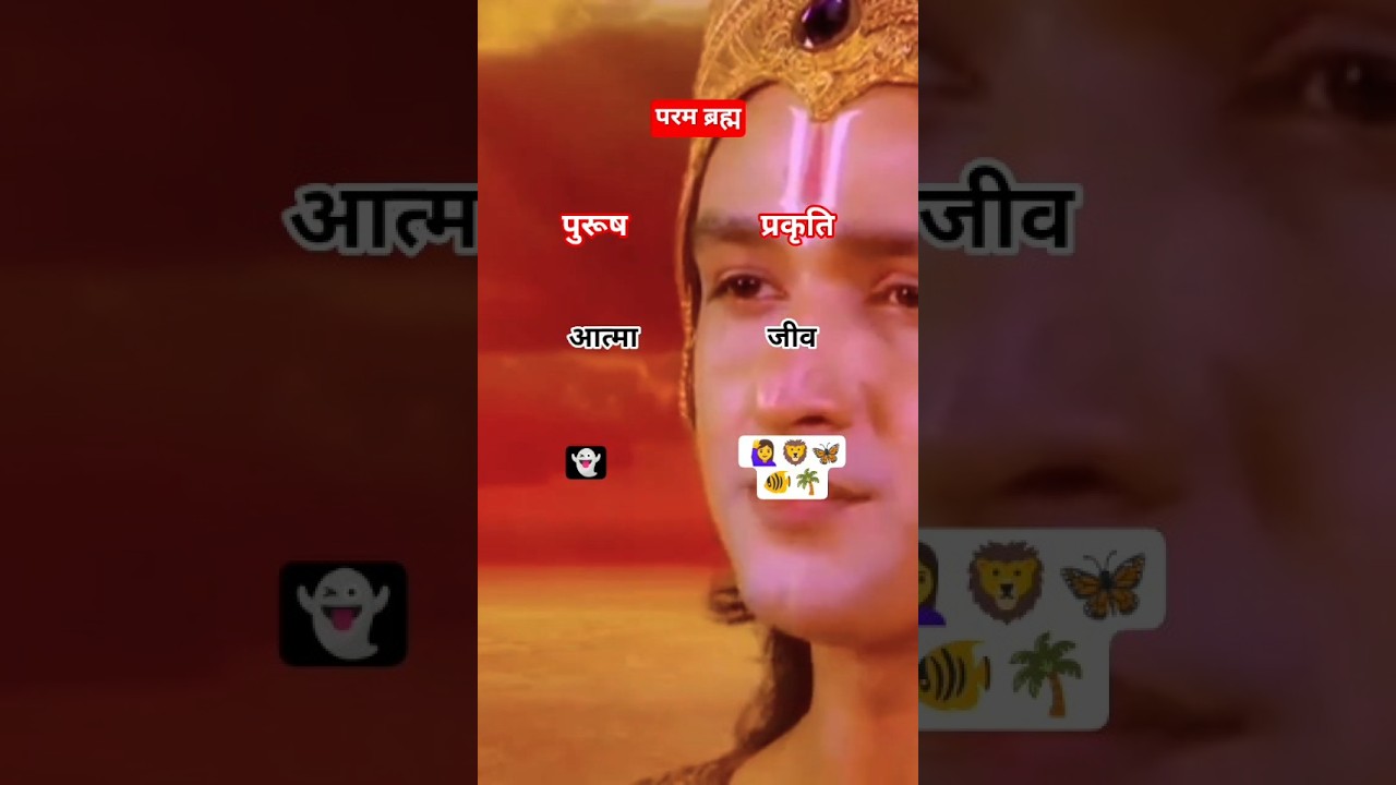Concept of purush aur prakriti #spirituality  #gyan #geetasaar