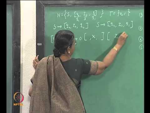 Mod-04 Lec-23 PUSHDOWN AUTOMATA PDA TO CFG